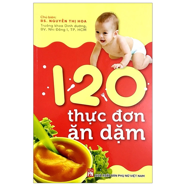 Fahasa - 120 thực đơn ăn dặm