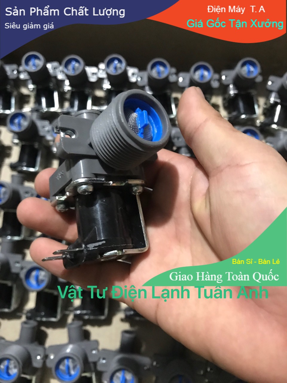 Van Cấp Nước Máy giặt Sanyo - Cấp Đơn Loại Tốt