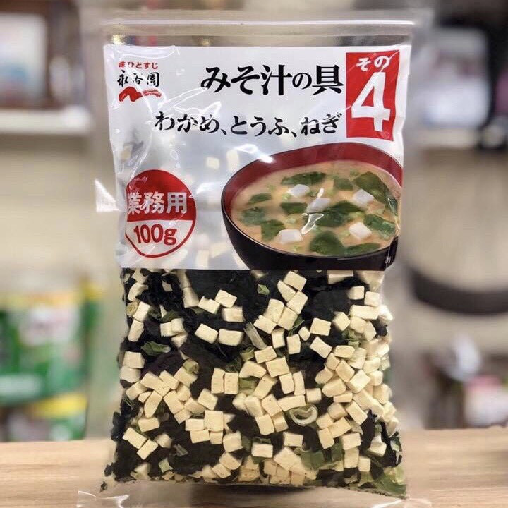 Canh rong biển đậu hũ Nhật Bản
