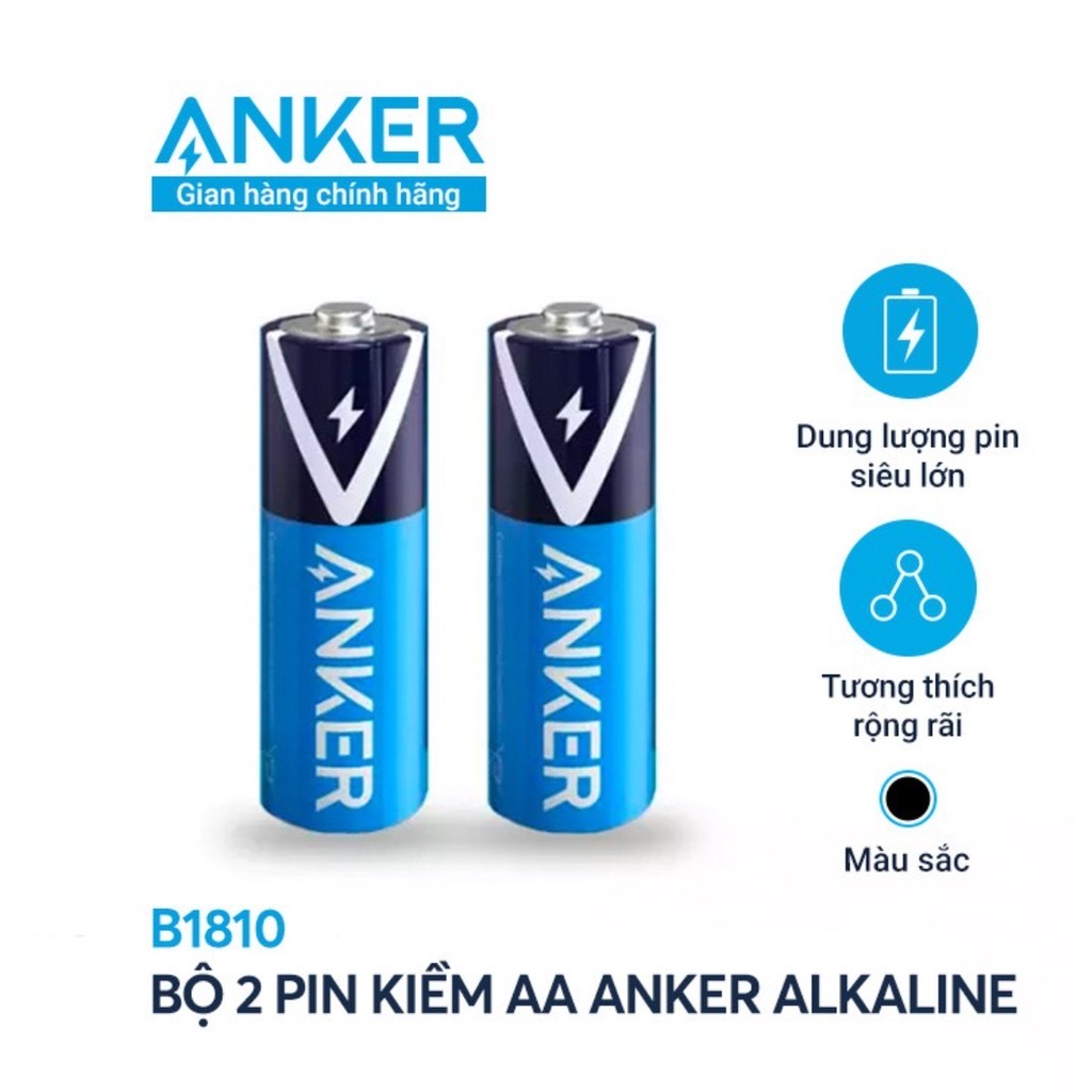Pin kiềm aa anker alkaline