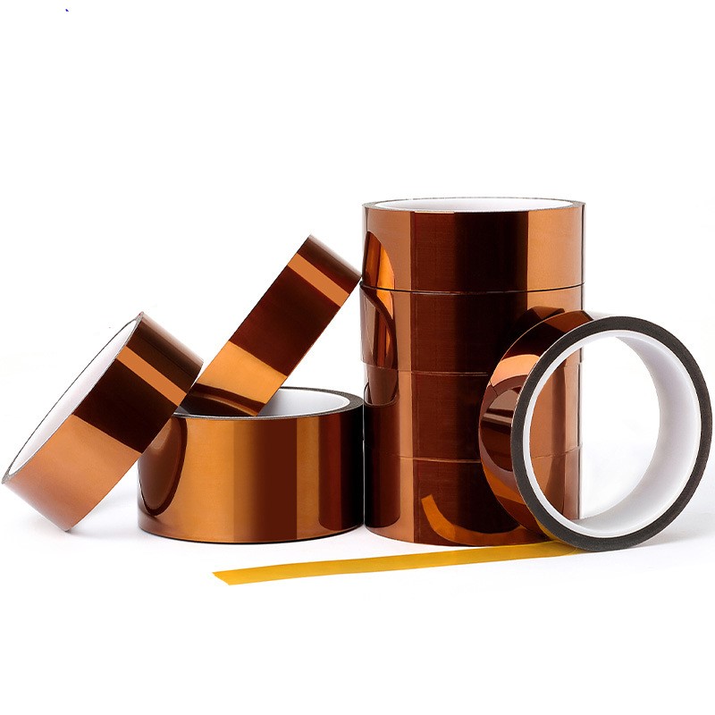 Băng dính cách nhiệt 300*C, cách điện, chuyên dán báo bảo bệ bảng mạch, cell pin (dài 33m)