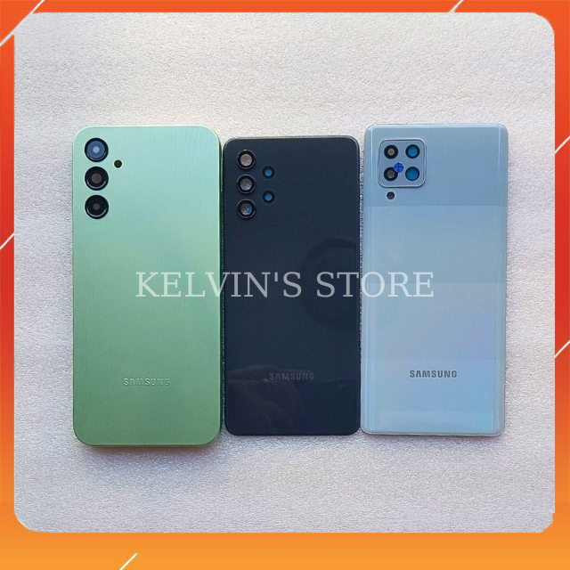 Vỏ nắp lưng samsung a14,a32,a42,kèm cụm kính camera,hàng chuẩn đẹp.