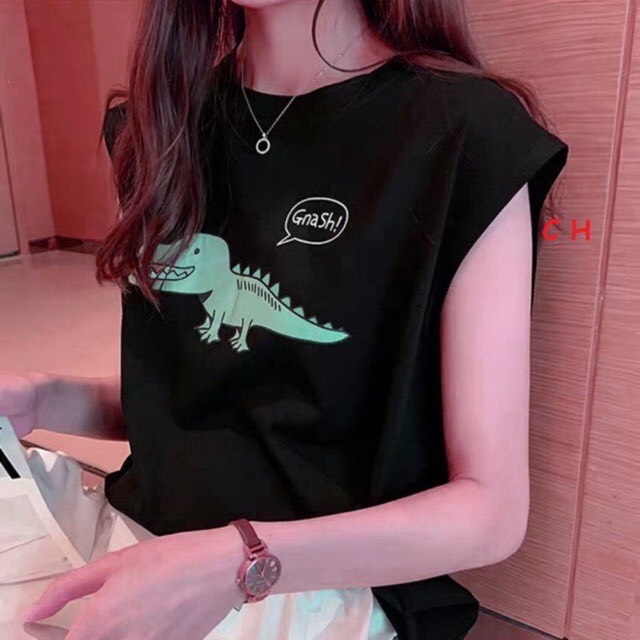 Áo ba lỗ cá sấu