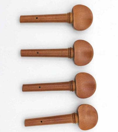 4 4/4 Kích Thước Đàn Violin Fiddle Chỉnh PEG Bộ Táo Tàu Gỗ Gỗ Thay Thế cho 4/4 Kích Thước Vĩ Cầm