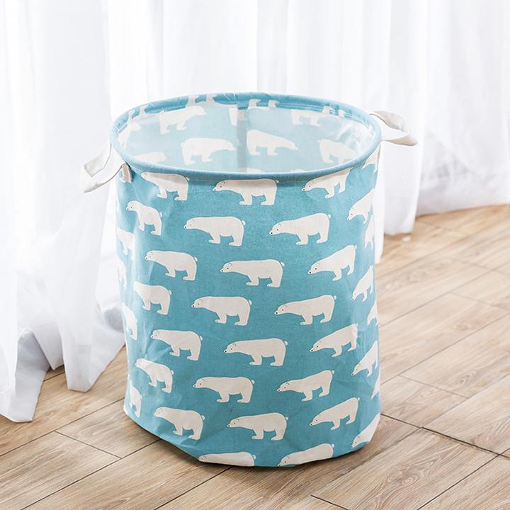 Giỏ vải đựng đồ gấp gọn đa năng tiện lợi mẫu mới tại Happyshop92 hap2463
