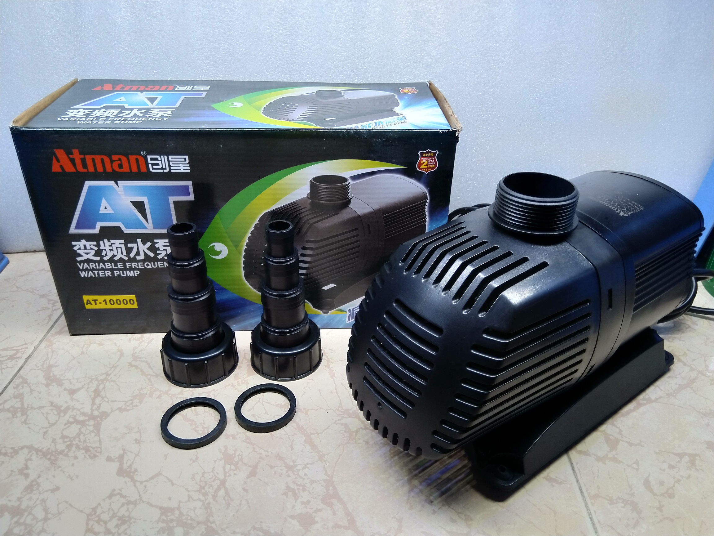 Máy bơm atman tiết kiệm điện, 3000-10000l/hr dùng cho hồ cá.
