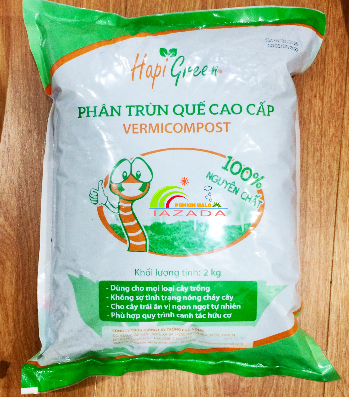 [HCM]Gói 2kg-phân trùng quế cao cấp nguyên chất 100% chất lượng cao -công ty Phú Nông