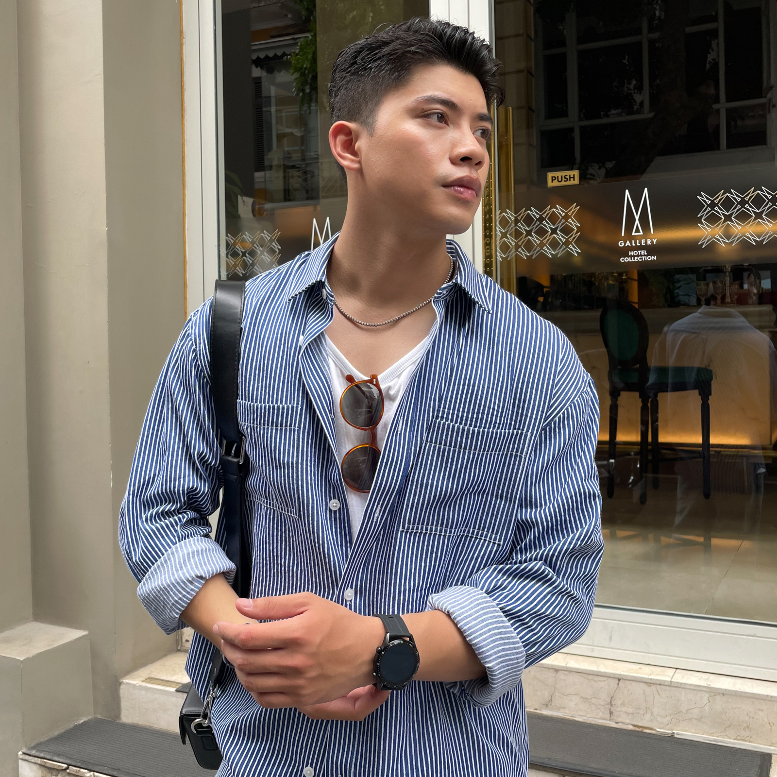Áo sơ mi nam dài tay Highway (Menswear) Levy