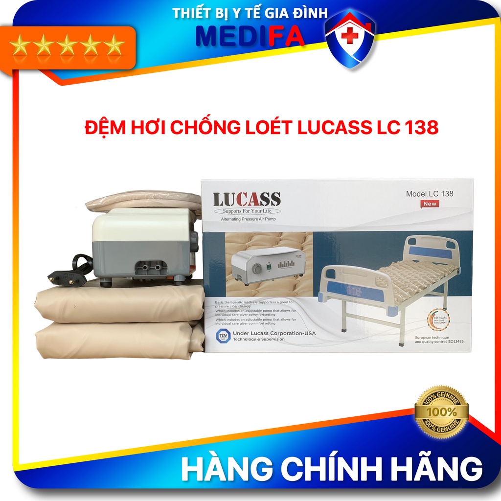 Đệm hơi chống loét LUCASS LC138 - Đệm chống loét hàng chính hãng