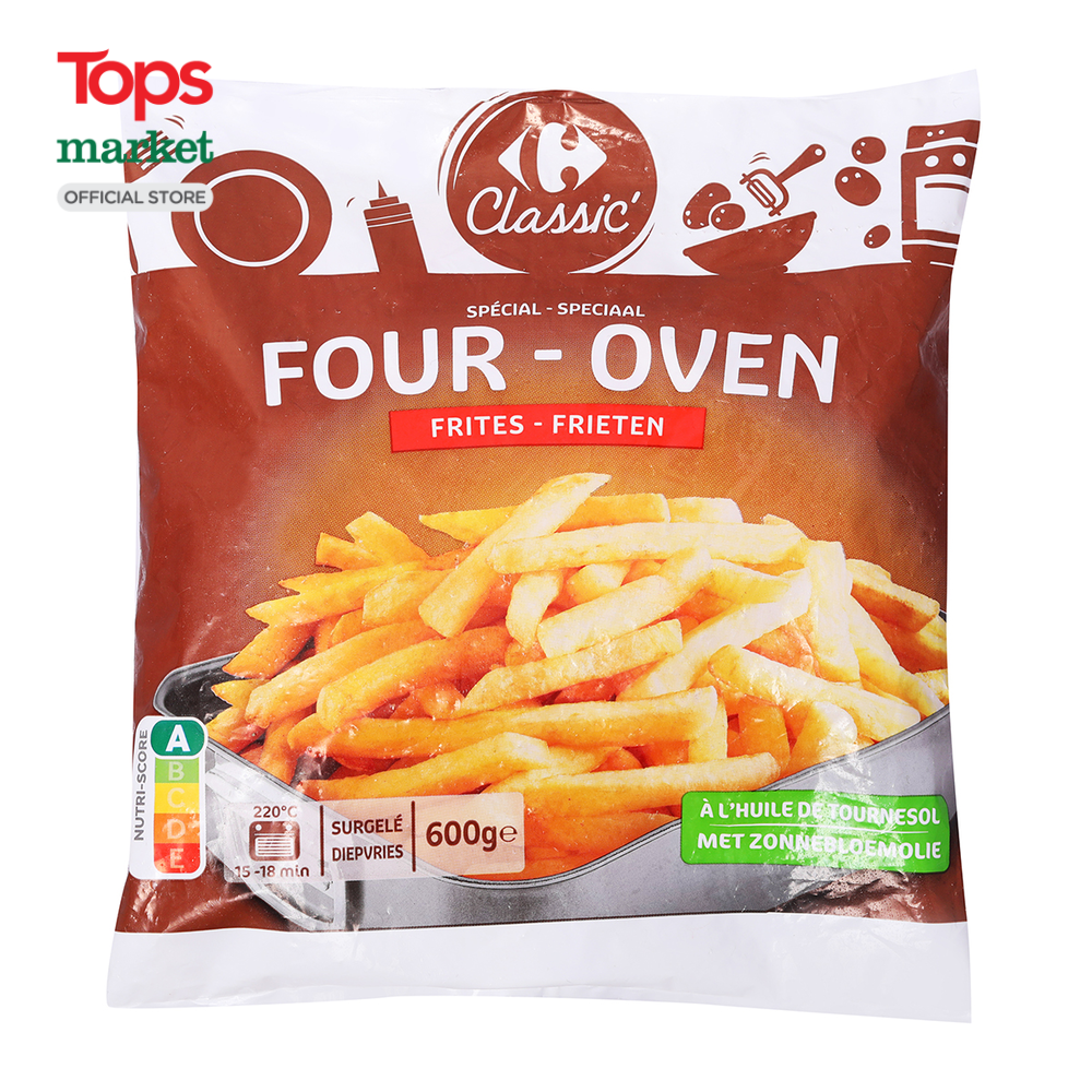 Carrefour khoai tây nướng gói 600g - siêu thị tops market