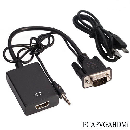 Cáp chuyển Đổi VGA sang HDMI (có 3.5)