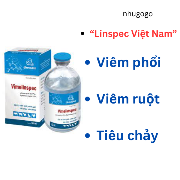 Vimelinspec 100ml linspec gà khò, hen, khẹc