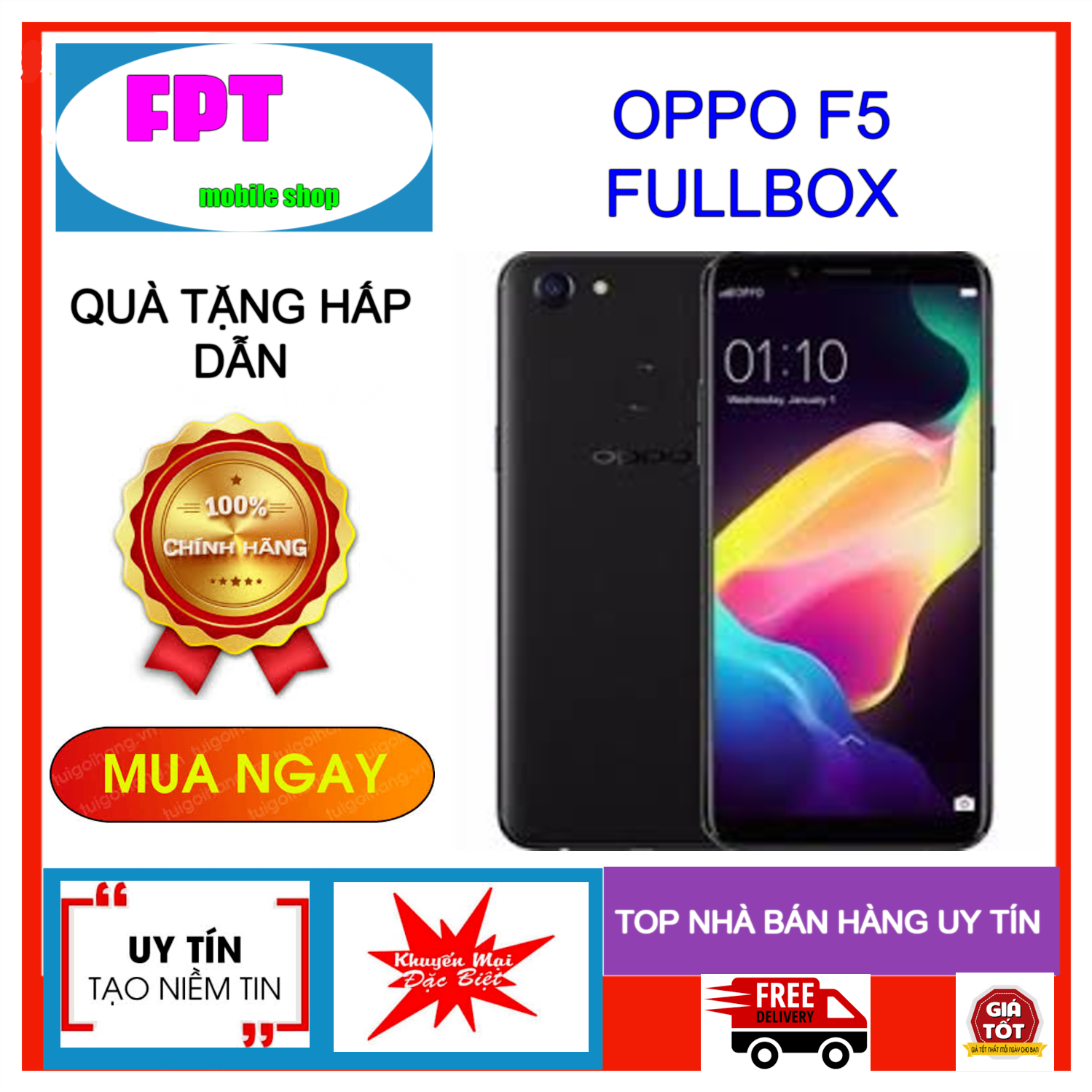 [HCM]Oppo F5 32GB RAM 4GB FULLBOX - Điều hướng bằng cử chỉ selfie xóa phông chia đôi màn hình game mode .Search Results Web results  Oppo F5 - Màn hình tràn viền camera selfie AI tuyệt đẹp Màn  IPS LCD 6.0" Full HD CPU: Mediatek Helio P23 8 +