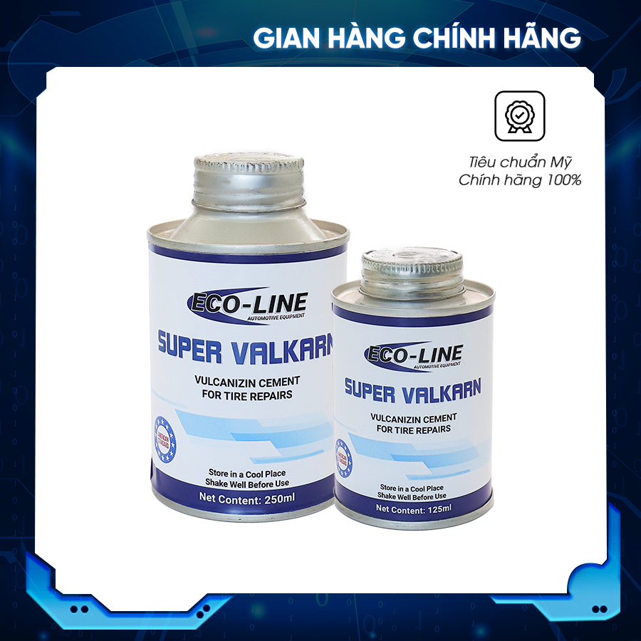 Lọ keo vá săm lốp Ecoline - tiêu chuẩn Mỹ