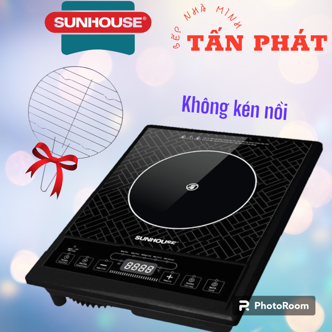 Bếp hồng ngoại cơ Sunhouse SHD6011 không kén nồi chảo (tặng kèm vỉ nướng)
