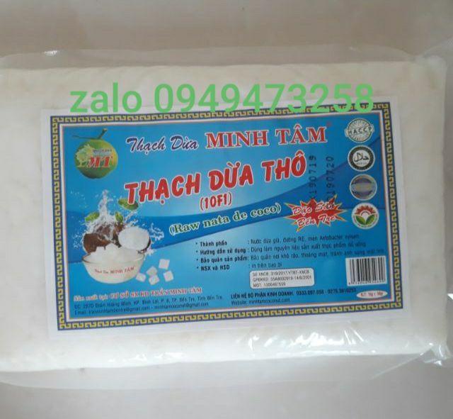 Thạch dừa thô Bến Tre 5kg + hương dừa