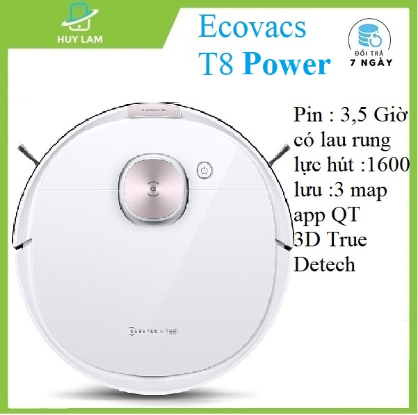 Robot Hút Bụi Lau Nhà Ecovacs Deebot T8 Power app ecovacs home
