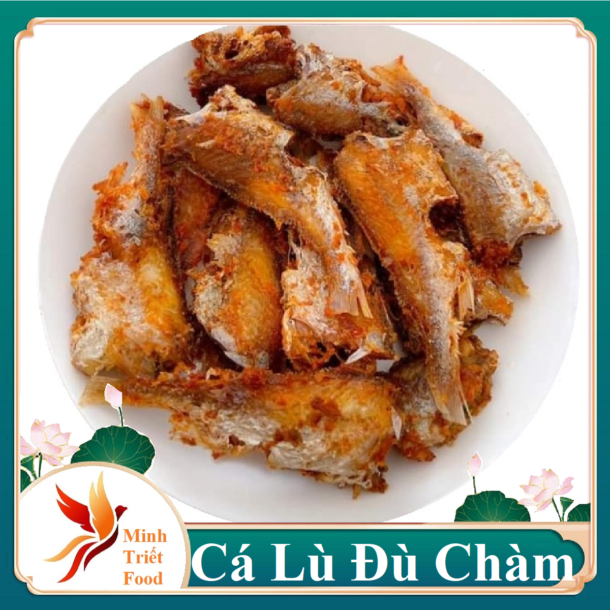 Cá lù đù chàm khô vị mặn vừa ăn siêu ngon- đặc sản minh triết