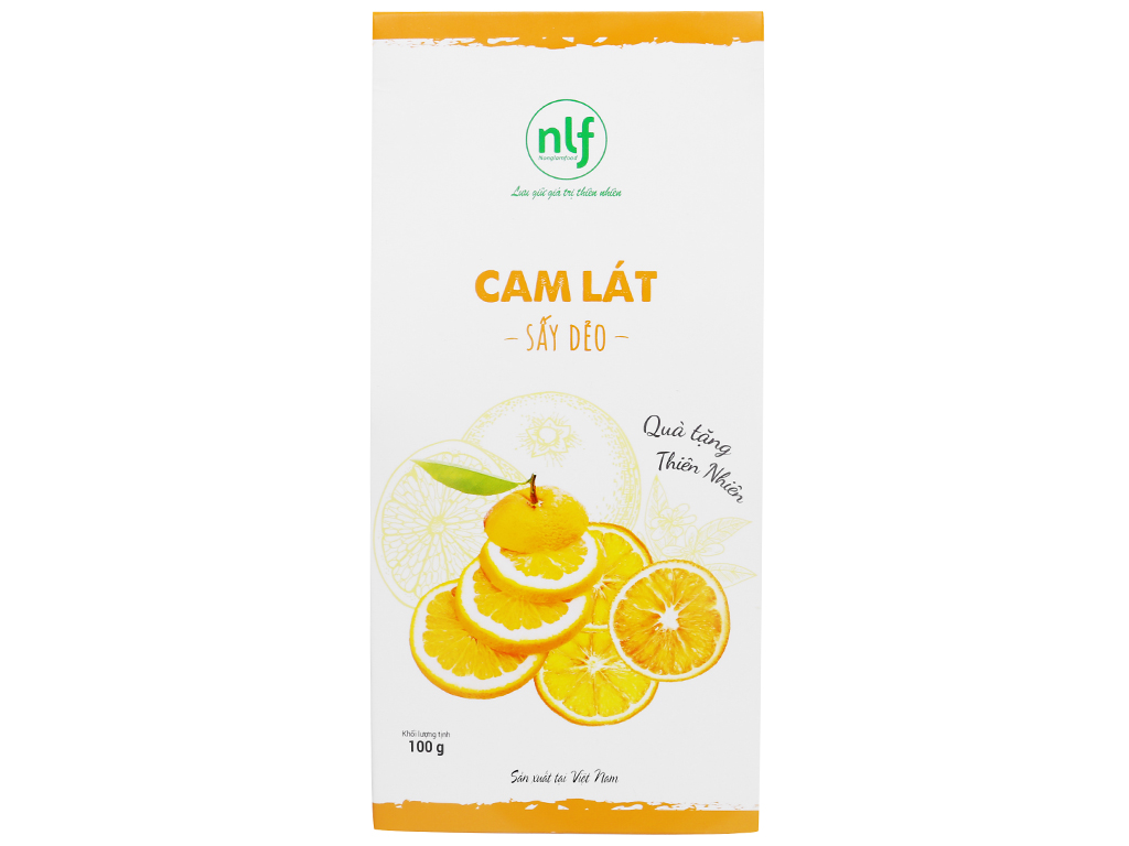 Túi Cam lát sấy dẻo 100gr