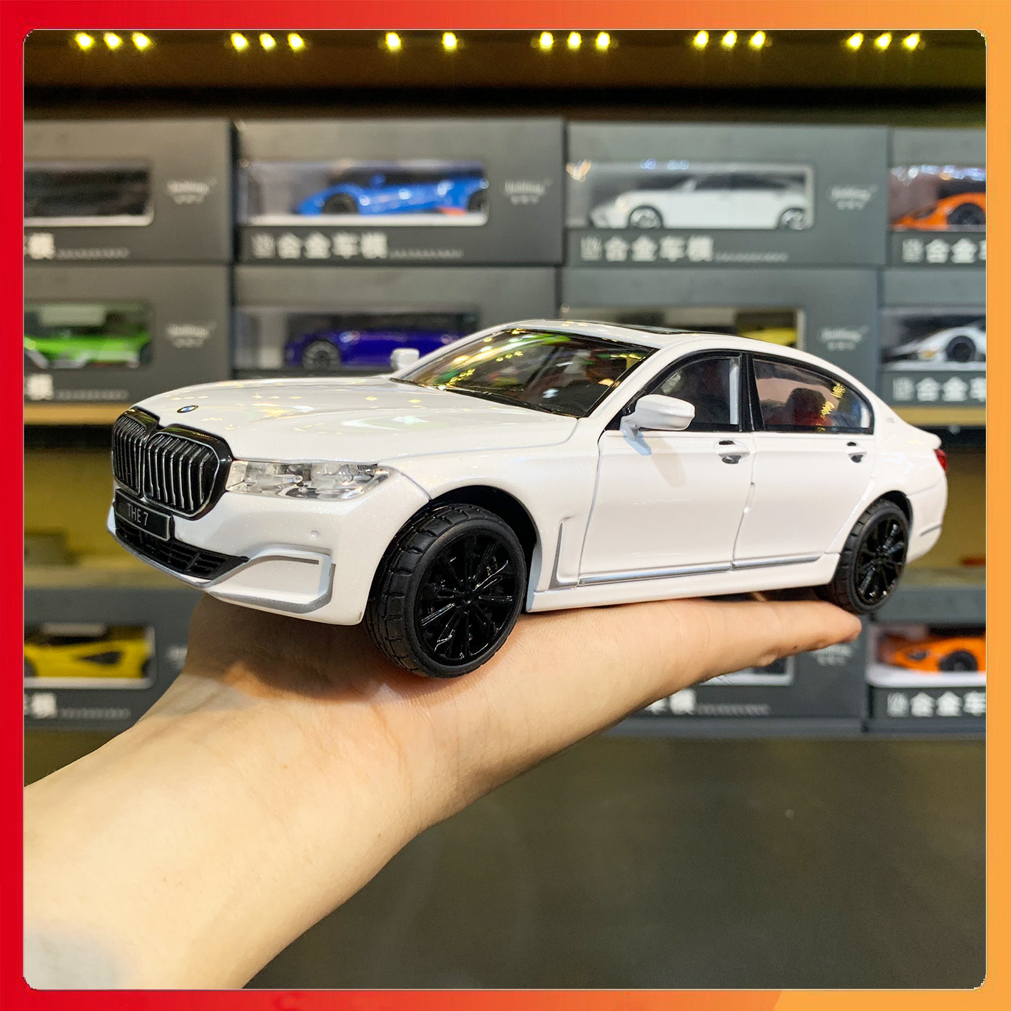 Mô hình xe bmw 760li tỉ lệ 1:24 chimei