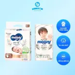 Tã Bỉm MOONY NATURAL Nội Địa Nhật dán/quần NB63-S58-M46-L38-L36-XL32 | Minizon Kids