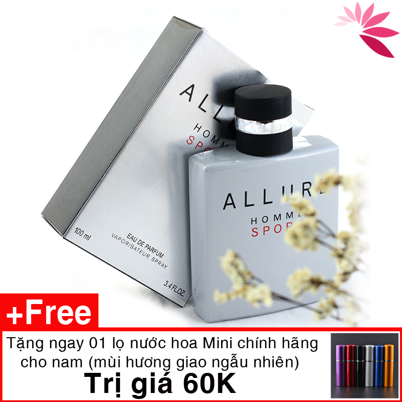 Nước hoa nam hàng nội địa Allube 100ml hương thơm khỏe khoắn nam tính Nh02 tặng quà trị giá 40k