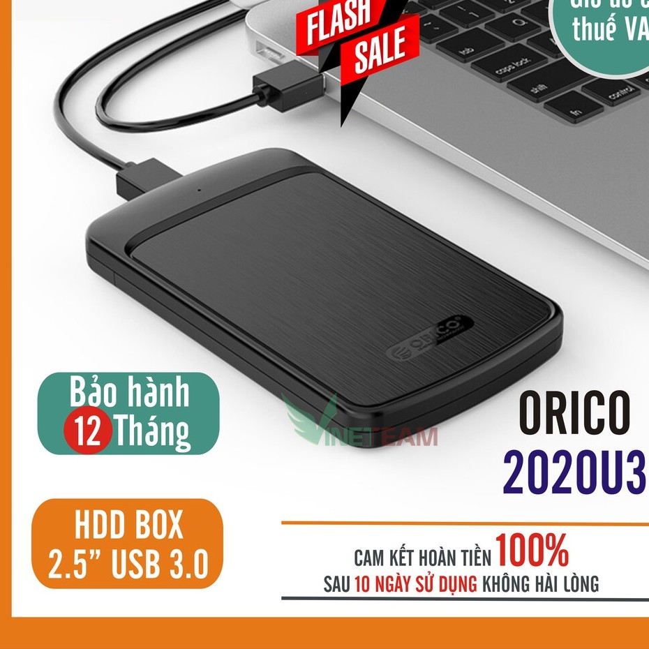 Box ổ cứng 25inch orico 2020u3 sata3 – usb3.0 – – bảo hành 12 tháng -dc4300