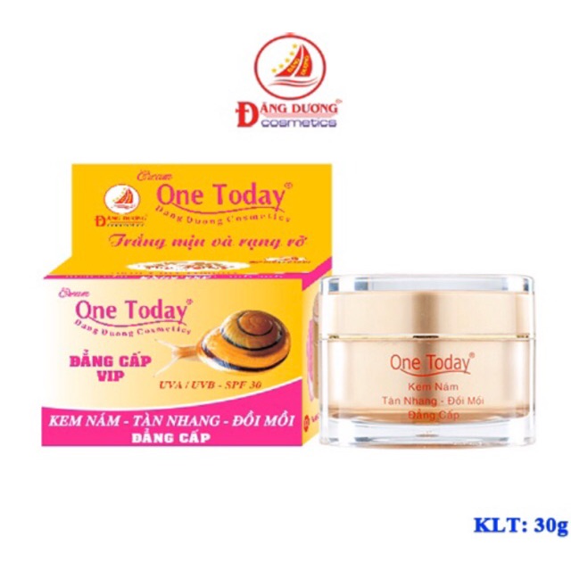 One today - kem trị nám tàn nhang đồi mồi đẳng cấp vip