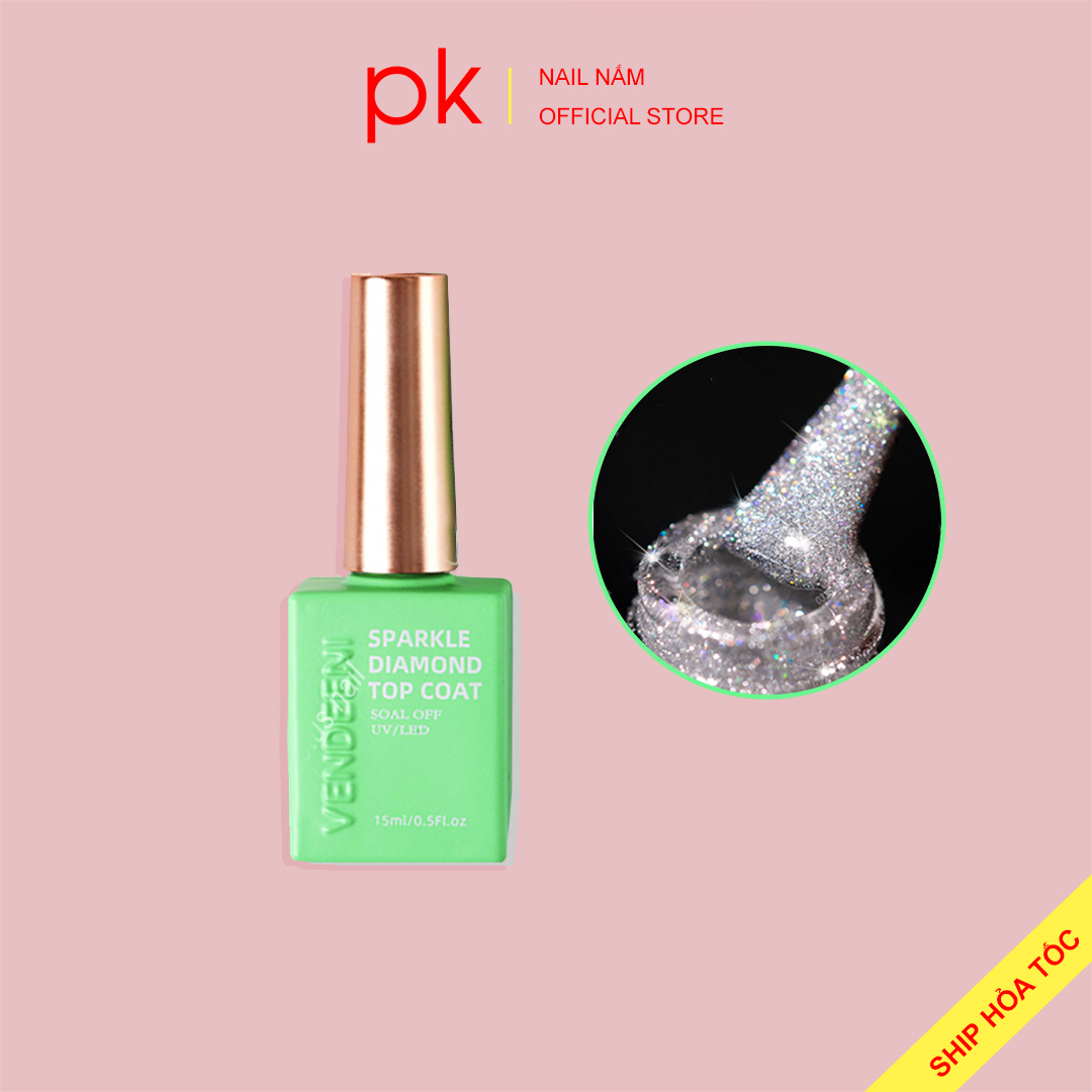 Sơn gel nhũ kim tuyến ánh sao, top nhũ ánh sao lung linh Vendeeni