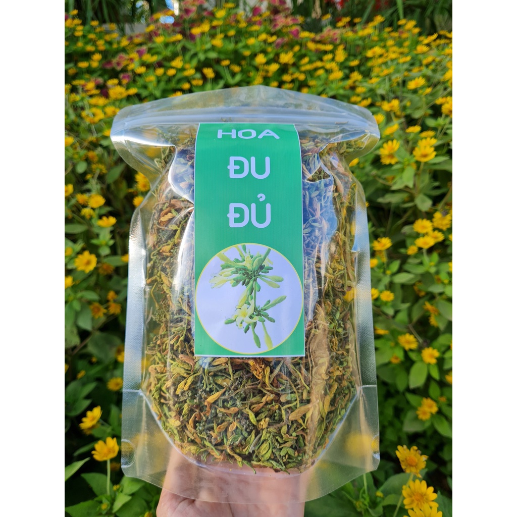 Nụ hoa đu đủ Nụ hoa đu đủ đực xanh sạch - Thực phẩm khô, đồ khô