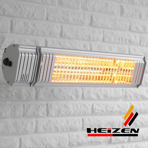 Đèn sưởi nhà tắm Heizen Appino 10 không chói mắt 1000W có điều khiển từ xa