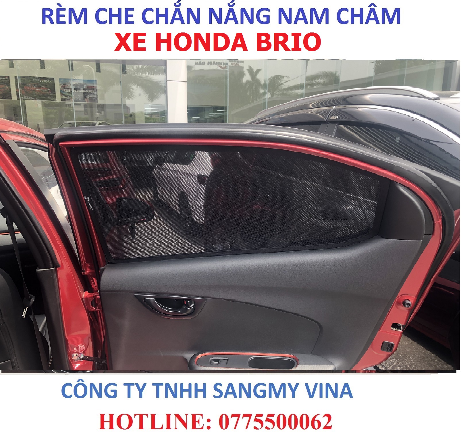 Rèm che chắn nắng xe honda brio