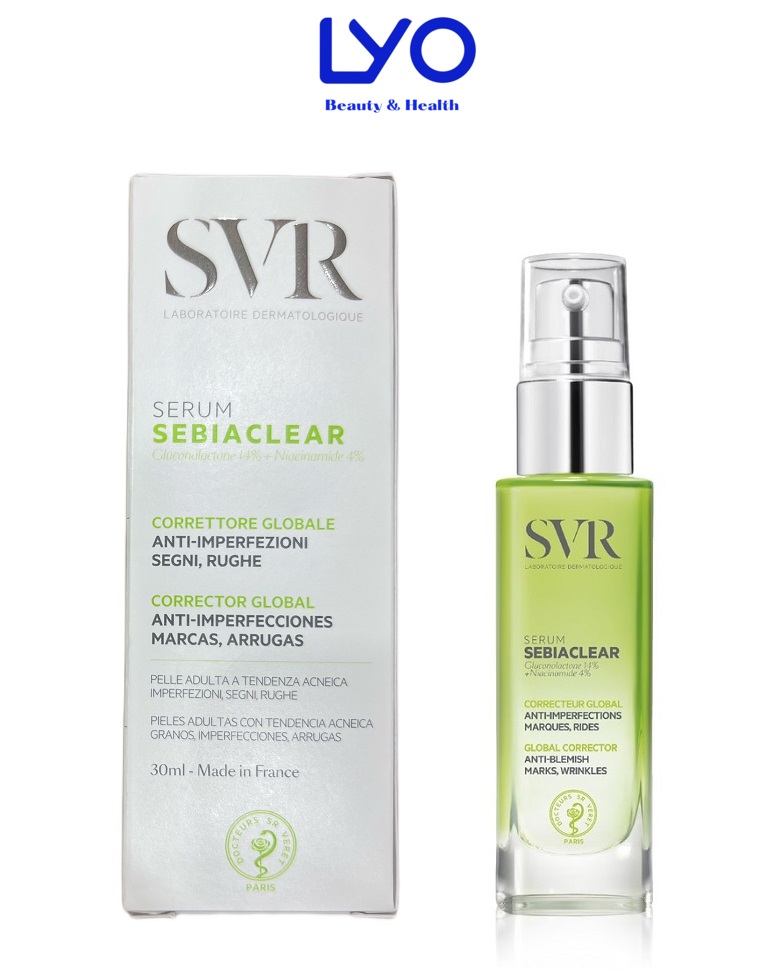 Serum ngừa mụn mờ thâm svr sebiaclear 30ml