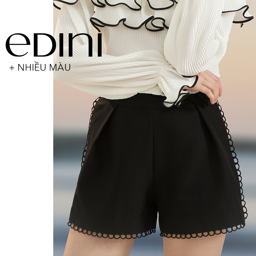 Quần Short Viền Ren Tròn - EDINI - S155