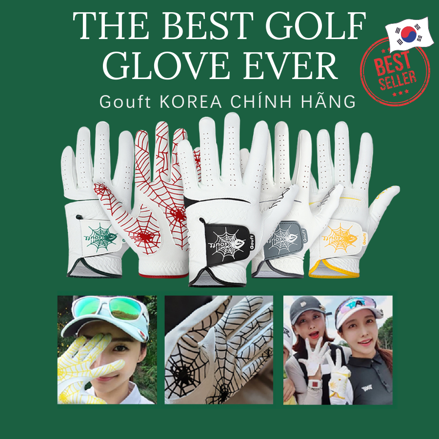 Spiderweb Golf Gloves Improve Distance - Left Hand