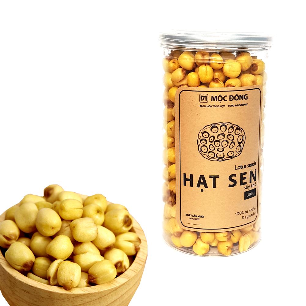 Hạt sen sấy khô hộp 300gr