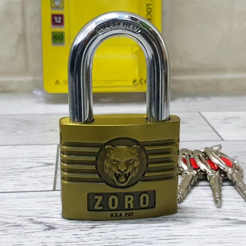Ổ khóa zoro size đại 6p đầu hổ
