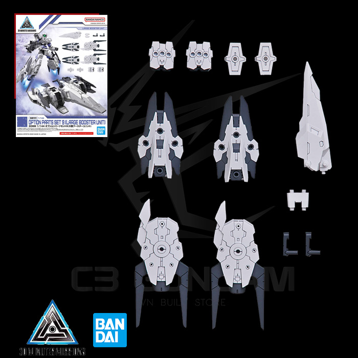 Phụ kiện mô hình hg hgbc 1/144 30mm option parts set 9 custom part gunpla chính hãng nhật