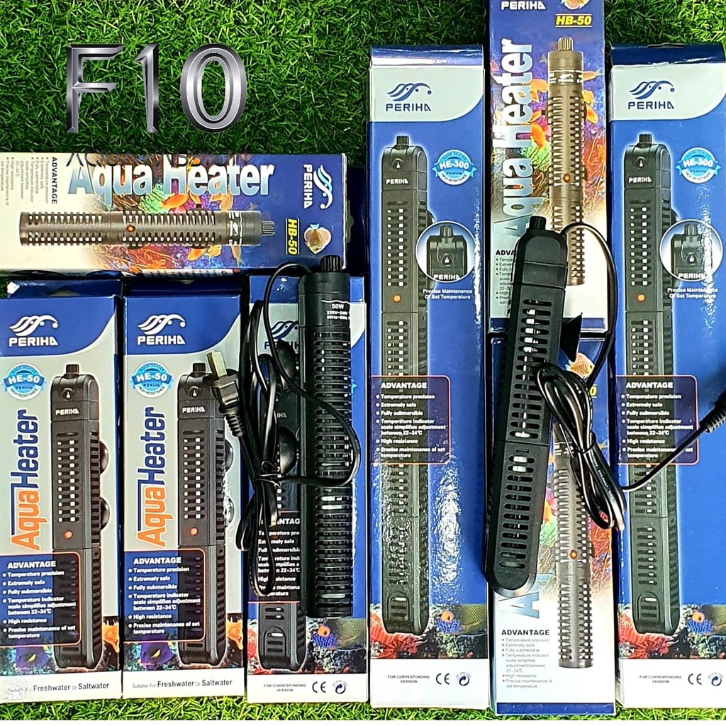 Sưởi bể cá periha he- hb 50w 100w 200w 300w - sưởi bọc nhựa giá tố