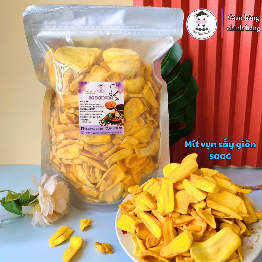 500gr Mít sấy Hàng Vụn Bò Đội Nón