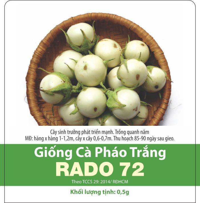 Hạt Giống Cà Pháo Trắng Chất Lượng, Năng Suất Cao (0.5gr)