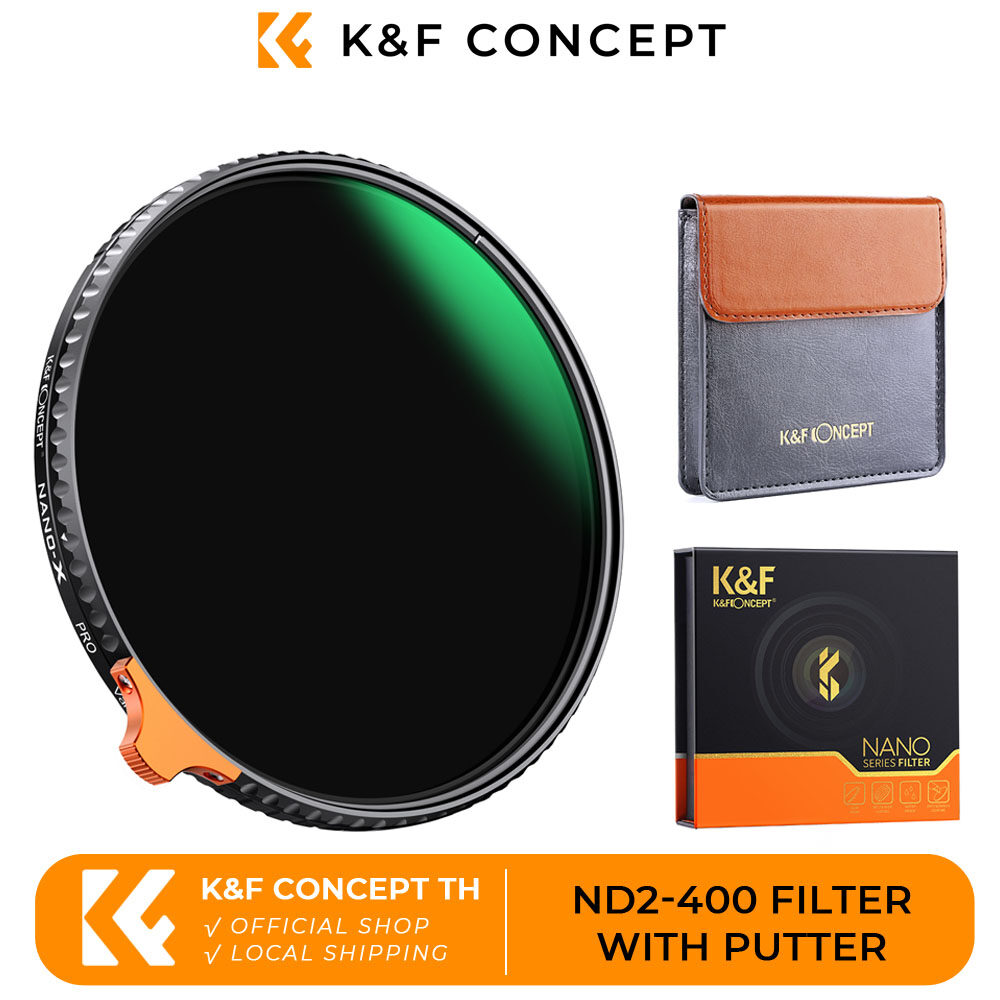 Bộ lọc ống kính thay đổi khái niệm K & F 1-9 điểm dừng với Putter HD chống