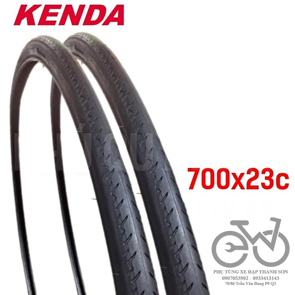 Lốp (vỏ) xe đạp thể thao, xe đua, xe đạp Fixed Gear 700x23c, 700x28c thương hiệu Kenda. Số lượng 1 cái