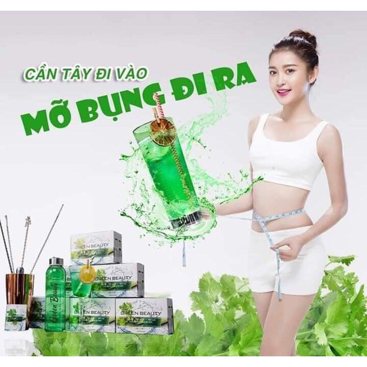 [HCM]Nước ép Cần Tây Green Beauty hộp 32 gói
