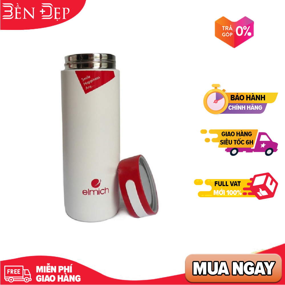 Phích giữ nhiệt elmich inox 304 420ml e4
