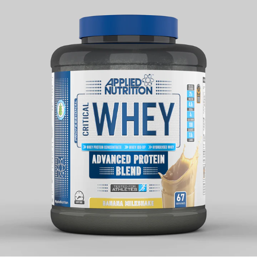 [Chính hãng][Chuối] Critical Whey 67 servings Applied Nutrition -  Tăng cơ giảm mỡ phục hồi cơ bắp tăng sức bền