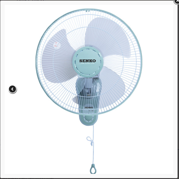 Quạt điện treo tường 1 dây Senko T1680 (màu xanh ngọc), bảo hành 24 tháng {HÀNG CHÍNH HÃNG}