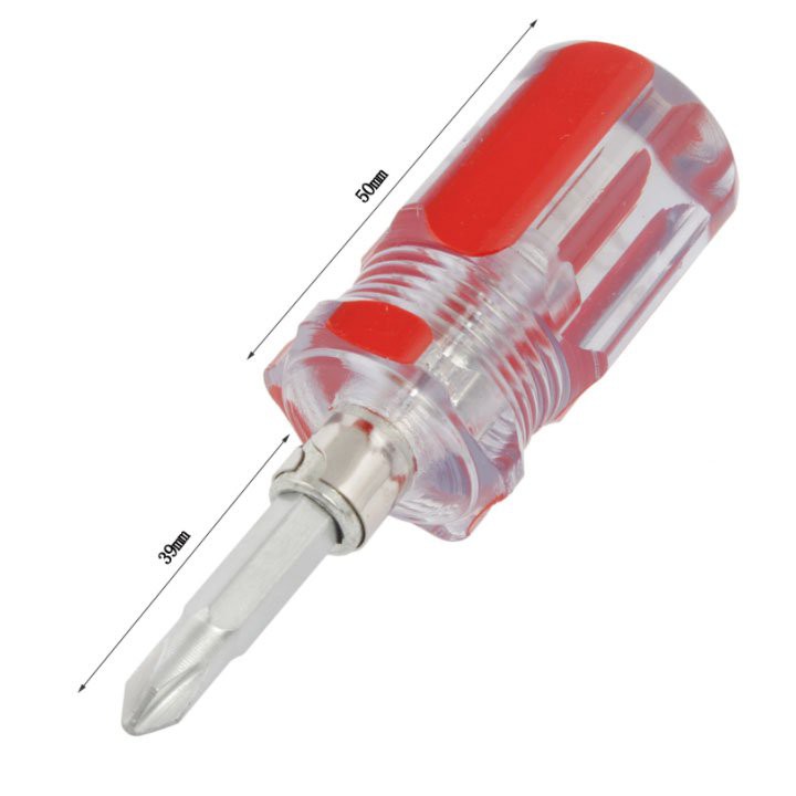 Tô vít mini 85mm có 2 đầu sửa chữa đồ gia dụng( tô vít gồm 4 cạnh và 2 cạnh)