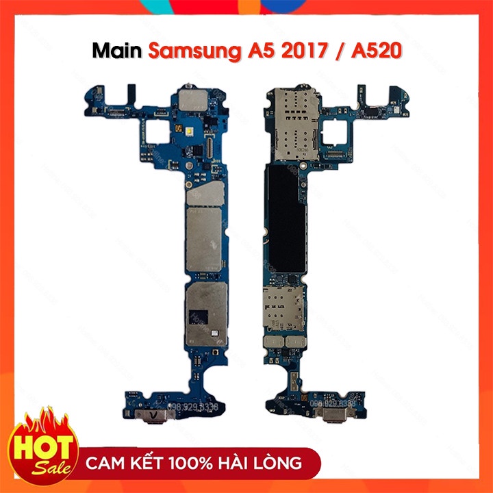 Main samsung a520 / a5 2017 - bo mạch mainboard samsung galaxy a520 zin bóc máy