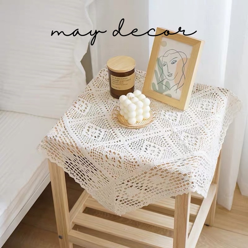 Nến thơm rubic đậu nành tự nhiên -may decor-